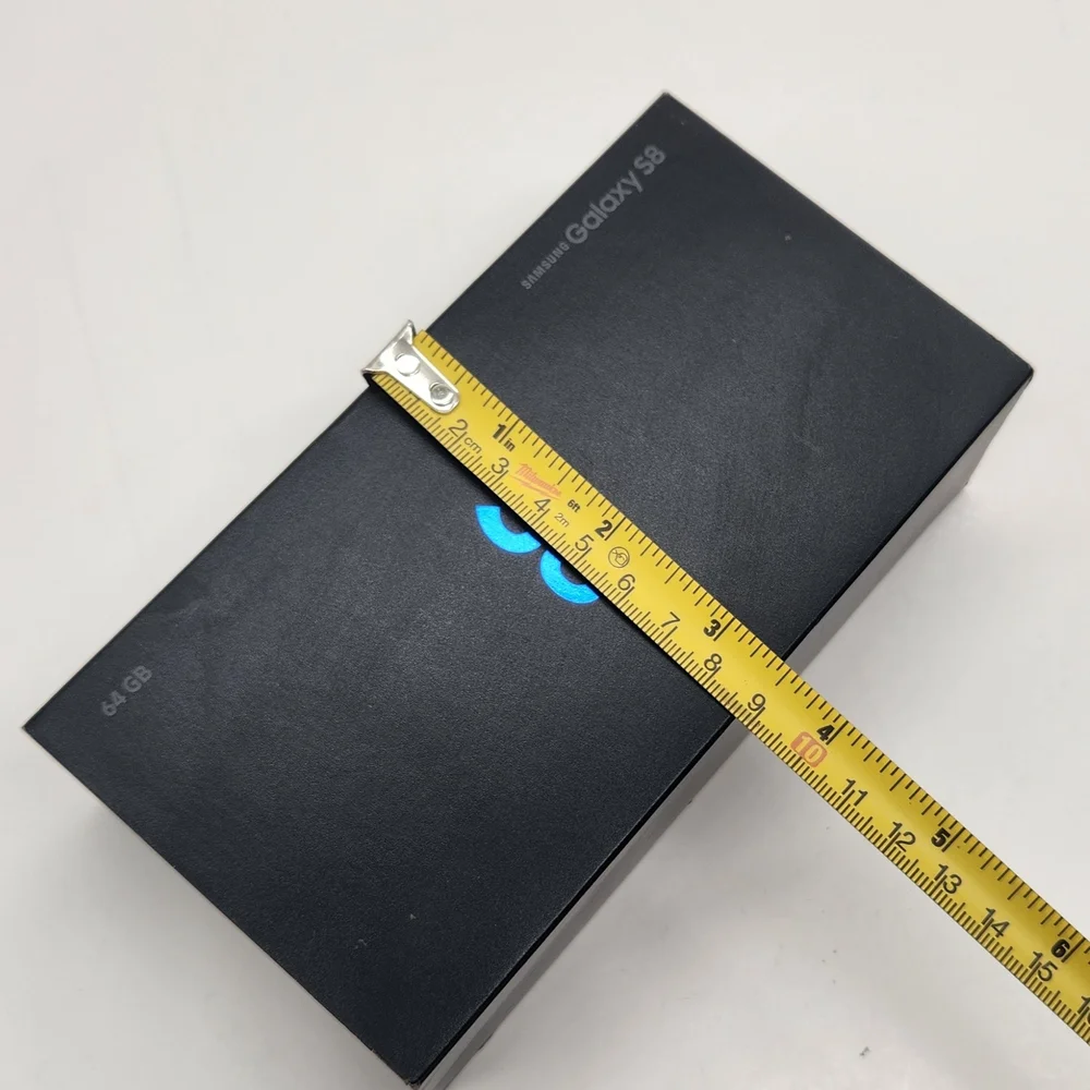 Samsung S8 EMPTY BOX- NO PHONE NOR INSERTS- Very Study Packaging